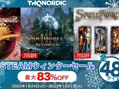 「SpellForce」シリーズなど，THQ Nordic Japanの対象タイトルが最大83％オフになるセールが開催中