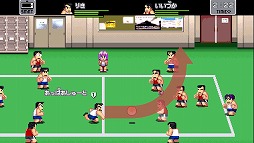 画像ギャラリー No.003のサムネイル画像 / 「くにおくんの熱血ドッジボール」，リリース4日で登録会員数が10万人を突破