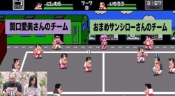 画像ギャラリー No.017のサムネイル画像 / 「くにおくんの熱血ドッジボール」,イベントでファミコン版のステージと敵が登場