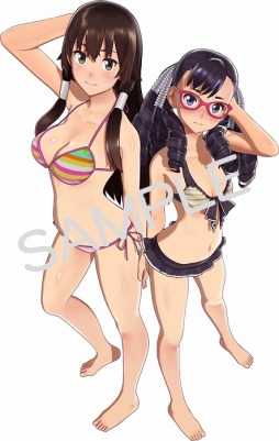 画像ギャラリー No.010のサムネイル画像 / 「夏色ハイスクル★青春白書（略）」店舗別予約特典が公開に。ヒロイン達を彩る「極小ビキニ」やタペストリーが登場