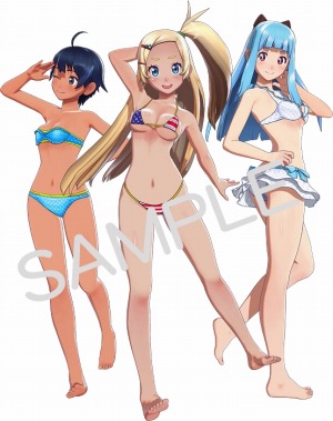 画像ギャラリー No.019のサムネイル画像 / 「夏色ハイスクル★青春白書（略）」店舗別予約特典が公開に。ヒロイン達を彩る「極小ビキニ」やタペストリーが登場