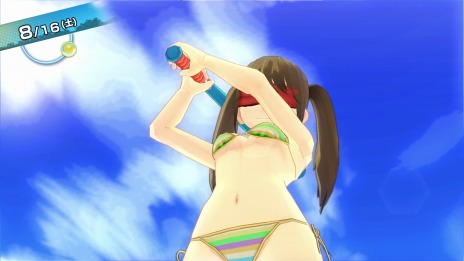 画像ギャラリー No.037のサムネイル画像 / 「夏色ハイスクル★青春白書（略）」ヒロインとのスキンシップイベントが公開に。究極のスキンシップ「タッチイベント」とは