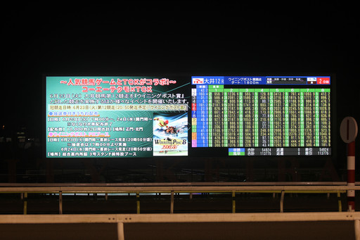 画像ギャラリー No.004のサムネイル画像 / 東京シティ競馬で「Winning Post」の冠レースが開催。会場内には特設ブースも設置され，豪華賞品が当たる抽選会も