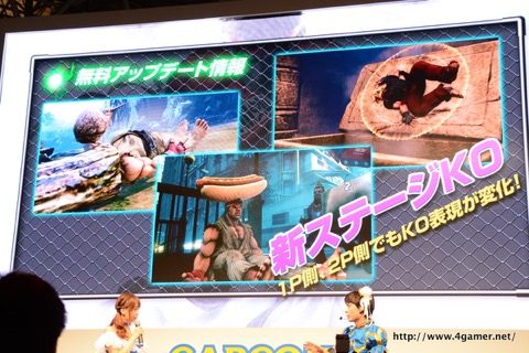 画像ギャラリー No.006のサムネイル画像 / ［TGS 2016］「ストリートファイターV」ステージで，9月23日にユリアンの実装や「PS3用アケコン遅延問題」に対応するアップデート実施が発表