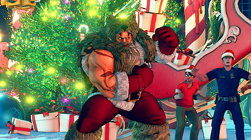 画像ギャラリー No.004のサムネイル画像 / 「ストリートファイターV」,ケンやかりんら6人に向けた「クリスマスコスチューム」が12月21日より期間限定配信へ