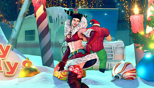画像ギャラリー No.006のサムネイル画像 / 「ストリートファイターV」,ケンやかりんら6人に向けた「クリスマスコスチューム」が12月21日より期間限定配信へ