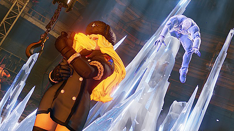 画像ギャラリー No.017のサムネイル画像 / 「ストリートファイターV」，シーズン2追加キャラ「コーリン」が3月1日より参戦。「敵のスタンゲージを凍らせる」Vトリガーを持つ