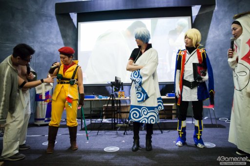 画像ギャラリー No.014のサムネイル画像 / ウメハラ氏の発案に40名超のプレイヤーが参戦。まさかの“太陽の塔”コスも披露された,「ウメハラ杯〜コスプレ限定大会〜」フォトレポート