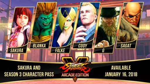 画像ギャラリー No.003のサムネイル画像 / 【速報】「ストリートファイターV」シーズン3の新キャラクターが発表。さくら,サガット,コーディー,ブランカほか全6名のキャラクターが参戦