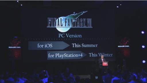 画像ギャラリー No.001のサムネイル画像 / ［E3 2015］「FINAL FANTASY VII INTERNATIONAL」の発売が2015年春から冬に延期。iOS版が今夏登場