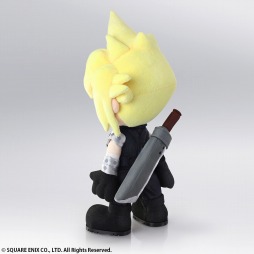 画像ギャラリー No.002のサムネイル画像 / 「FFVII」のクラウドが可動ぬいぐるみ”アクションドール”で登場。7月13日発売