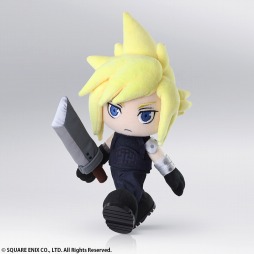 画像ギャラリー No.004のサムネイル画像 / 「FFVII」のクラウドが可動ぬいぐるみ”アクションドール”で登場。7月13日発売