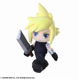 画像ギャラリー No.009のサムネイル画像 / 「FFVII」のクラウドが可動ぬいぐるみ”アクションドール”で登場。7月13日発売