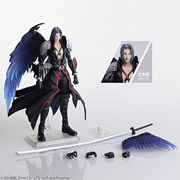 画像ギャラリー No.012のサムネイル画像 / アクションフィギュアBRING ARTSに「ファイナルファンタジーVII」のセフィロス アナザーフォームVer.が登場