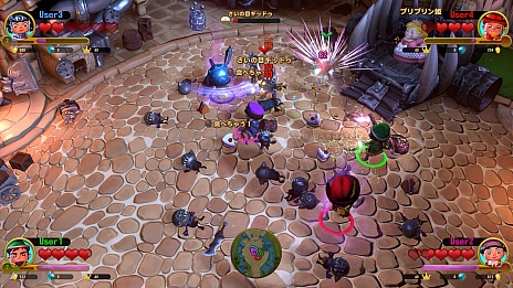 画像ギャラリー No.019のサムネイル画像 / 最大4人でのマルチプレイが特徴のアクションRPG「ぽっちゃり☆プリンセス 〜メタ冒険〜」，アナウンスムービーが公開に