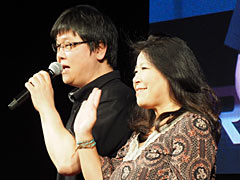 ［TGS 2015］「SaGa SCARLET GRACE」の実機画面（？）もチラリ。伊藤賢治氏と下村陽子氏，両ベテラン作曲家によるトークイベントが開催