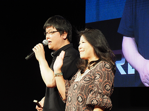 画像ギャラリー No.003のサムネイル画像 / ［TGS 2015］「SaGa SCARLET GRACE」の実機画面（？）もチラリ。伊藤賢治氏と下村陽子氏，両ベテラン作曲家によるトークイベントが開催