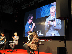 画像ギャラリー No.013のサムネイル画像 / ［TGS 2015］「SaGa SCARLET GRACE」の実機画面（？）もチラリ。伊藤賢治氏と下村陽子氏，両ベテラン作曲家によるトークイベントが開催