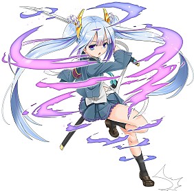 画像ギャラリー No.010のサムネイル画像 / 名刀の力が宿りし「真剣少女」たちの華麗な剣舞。ラインディフェンスゲーム「しんけん!!」の事前登録受付がスタート