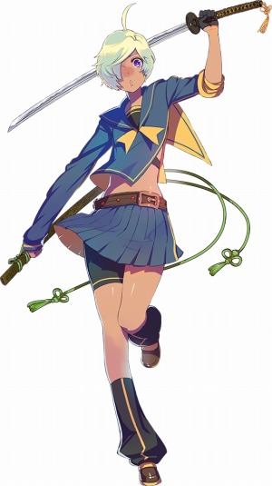 画像ギャラリー No.018のサムネイル画像 / 名刀の力が宿りし「真剣少女」たちの華麗な剣舞。ラインディフェンスゲーム「しんけん!!」の事前登録受付がスタート