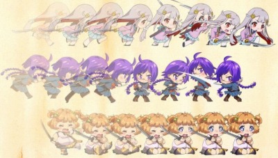 画像ギャラリー No.034のサムネイル画像 / 名刀の力が宿りし「真剣少女」たちの華麗な剣舞。ラインディフェンスゲーム「しんけん!!」の事前登録受付がスタート