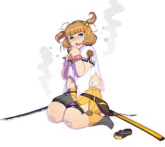 画像ギャラリー No.046のサムネイル画像 / 名刀の力が宿りし「真剣少女」たちの華麗な剣舞。ラインディフェンスゲーム「しんけん!!」の事前登録受付がスタート