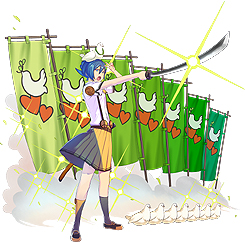 画像ギャラリー No.009のサムネイル画像 / “名刀擬人化”少女達が戦う「しんけん!!」のオープンβテストが本日スタート。追加の登場キャラ情報や長谷部しきりちゃんの新規イラストも公開