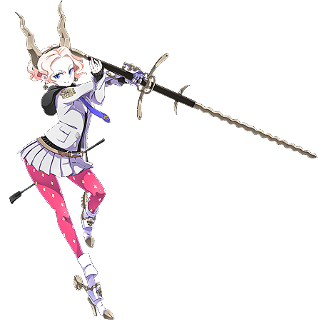 画像ギャラリー No.003のサムネイル画像 / DMMの「しんけん!!」に初の海外刀剣真剣少女が登場。「フランベルジェ・モントーバン」（声：秦 佐和子）」が本日実装