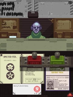 画像ギャラリー No.001のサムネイル画像 / 異色の入国審査ゲーム「Papers, Please」がiPadアプリになって登場。25％オフの期間限定セールも実施中
