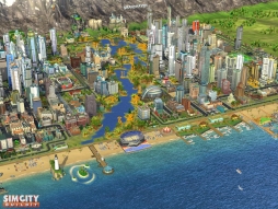 画像ギャラリー No.004のサムネイル画像 / 「SimCity BuildIt」に湖や川など「自然アイテム」が登場。ハロウィンイベントも