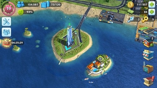 画像ギャラリー No.001のサムネイル画像 / 「SimCity BuildIt」,2周年記念アップデートを実施。市長クラブに参加すると他の市長と交流できる