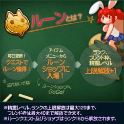 画像ギャラリー No.003のサムネイル画像 / 「精霊の翼」，曜日ごとに異なるボスに挑戦できる「デイリーバトル」と，ランクや精霊の最大レベル上昇などに使える「ルーン」が実装