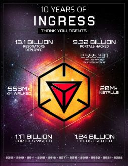 画像ギャラリー No.001のサムネイル画像 / 「Ingress」の10周年を記念したリアルイベントが開催中。フェーズ3は横浜で12月10日に実施予定