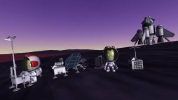 画像ギャラリー No.002のサムネイル画像 / 「Kerbal Space Program」の拡張版「Breaking Ground」が配信開始。新たな地形や未来的なデザインの新宇宙服を追加