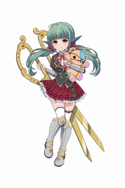画像ギャラリー No.001のサムネイル画像 / 「バトルガール ハイスクール」にダークな雰囲気を持つ女の子「サドネ」が登場