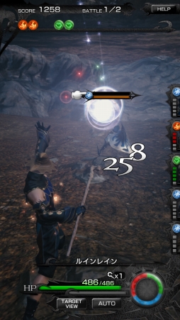 画像ギャラリー No.022のサムネイル画像 / 「MOBIUS FINAL FANTASY」ファーストインプレッション。“うまくやれた”感を味わいやすい「たたかう」が起点となる戦闘システムは絶妙のバランス