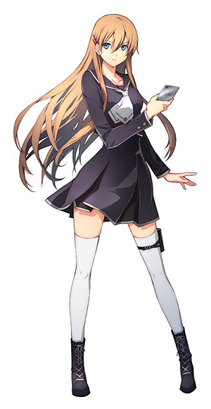 画像ギャラリー No.004のサムネイル画像 / 「東亰ザナドゥ」,2人のメインキャラ・時坂 洸と柊 明日香のプロフィールが公開。応援バナーの無料配布もスタート