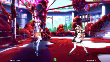 画像ギャラリー No.004のサムネイル画像 / アーケード版「ニトロプラス ブラスターズ」が8月9日にアップデート。1キャラクターにつき5種類の新カラー,愛乃はぁとなどの追加演出を実装