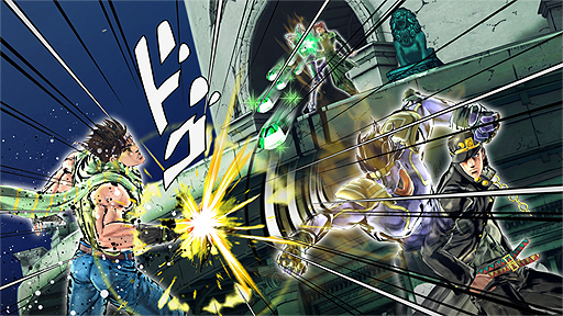 画像ギャラリー No.004のサムネイル画像 / PS4/PS3「ジョジョの奇妙な冒険　アイズオブヘブン」が発表。好きなキャラを組み合わせて2対2のタッグバトルが可能
