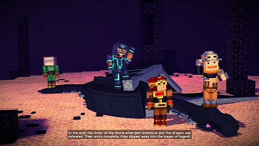 画像ギャラリー No.008のサムネイル画像 / 今度は世界を作らず守れ? 「Minecraft」がまさかのアドベンチャーゲームになった「Minecraft: Story Mode」をレビュー