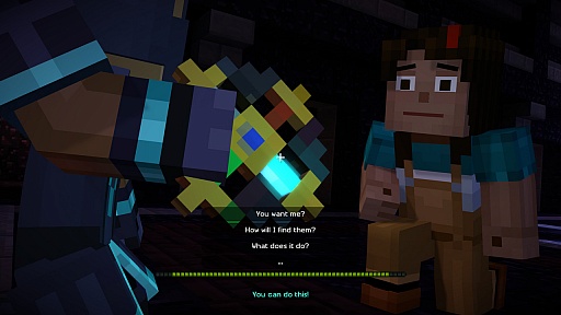 画像ギャラリー No.020のサムネイル画像 / 今度は世界を作らず守れ? 「Minecraft」がまさかのアドベンチャーゲームになった「Minecraft: Story Mode」をレビュー