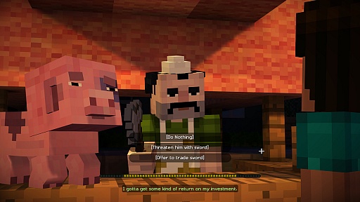 画像ギャラリー No.028のサムネイル画像 / 今度は世界を作らず守れ? 「Minecraft」がまさかのアドベンチャーゲームになった「Minecraft: Story Mode」をレビュー