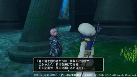 画像ギャラリー No.009のサムネイル画像 / 「ドラゴンクエストX」バージョン3.4では新たに水の領界が登場。オーフィーヌの海や竜族の都ルシュカ，物語の中心となる巫女フィナの情報が公開