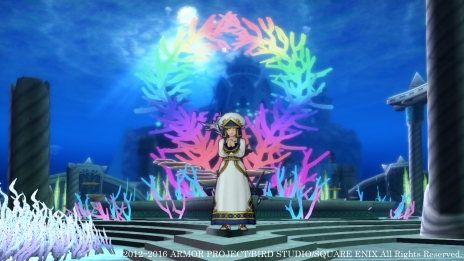 画像ギャラリー No.010のサムネイル画像 / 「ドラゴンクエストX」バージョン3.4では新たに水の領界が登場。オーフィーヌの海や竜族の都ルシュカ，物語の中心となる巫女フィナの情報が公開