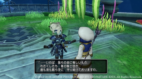 画像ギャラリー No.011のサムネイル画像 / 「ドラゴンクエストX」バージョン3.4では新たに水の領界が登場。オーフィーヌの海や竜族の都ルシュカ，物語の中心となる巫女フィナの情報が公開