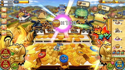 画像ギャラリー No.003のサムネイル画像 / 「戦国コインフィーバー」がYahoo!Mobageで配信開始。オープンイベントも
