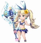 画像ギャラリー No.008のサムネイル画像 / 「BRAVELY ARCHIVE D's report」,プリティ・ケイクスが水着で参戦