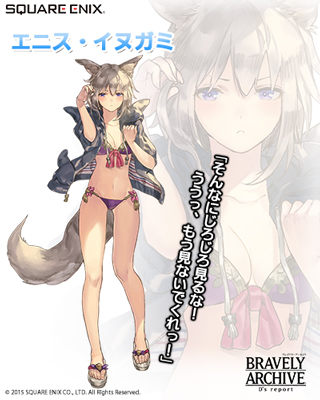 画像ギャラリー No.004のサムネイル画像 / 「BRAVELY ARCHIVE D’s report」，イーリス隊の5人が水着姿で登場