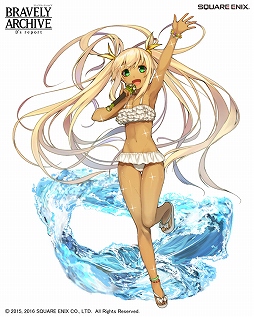 画像ギャラリー No.005のサムネイル画像 / 「BRAVELY ARCHIVE D’s report」，水着姿の期間限定キャラクターが登場