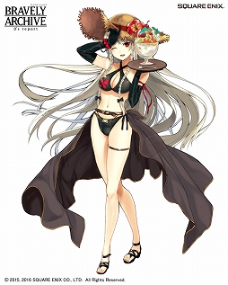 画像ギャラリー No.007のサムネイル画像 / 「BRAVELY ARCHIVE D’s report」，水着姿の期間限定キャラクターが登場